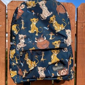 RARE Large Disney Lion king Loungefly backpack